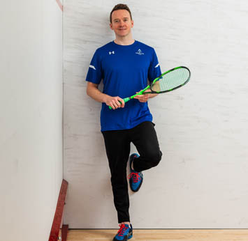 Our Squash Director, Laurence Delasaux
